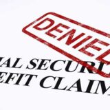 social security disability claim was denied